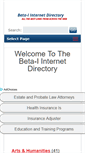 Mobile Screenshot of beta-i.org